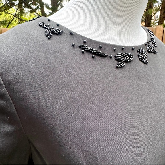 Dolce & Gabbana Beaded Cocktail Dress Black SZ 40 Small - Picture 16 of 16